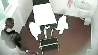 Hidden cam in doctor