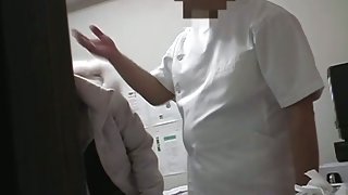 Massage spy cam records topless Japanese getting tits rubbed